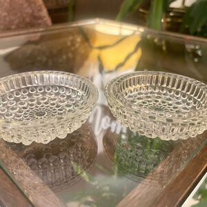 Clear Glass Trinket Dishes